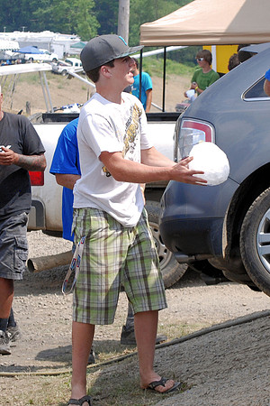 FILLING UP THE ICE COOLER